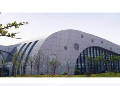 调兵山会议中心外景网架工程