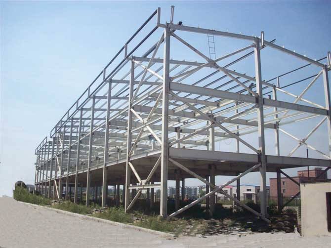 调兵山网架加工之眼跳岩对管桁架的影响